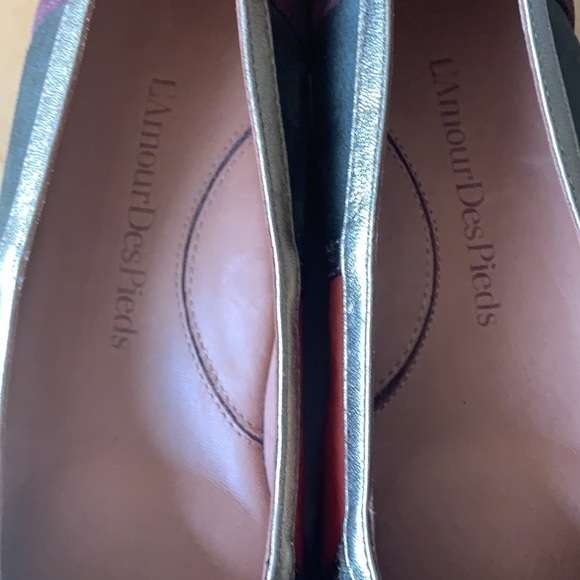 L’Amour Des Pieds suede slip on shoes 8.5 - Picture 7 of 8